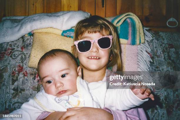 vintage home videos and photos - bruder stock-fotos und bilder