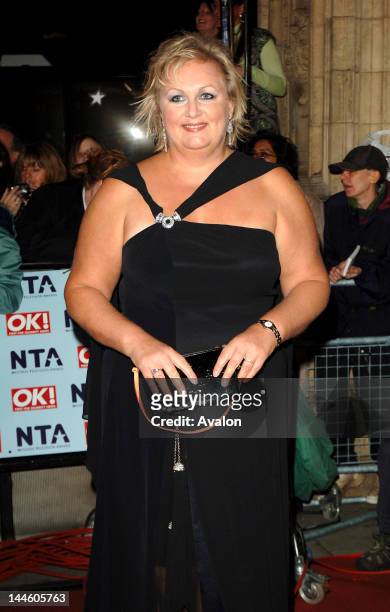 Sue Cleaver attending The National Television Awards 2006, Royal Albert Hall, London. 31st October 2006; Job : 17505 Ref :