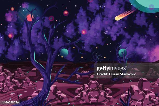 437 fotos de stock e banco de imagens de Purple; Alien - Getty Images