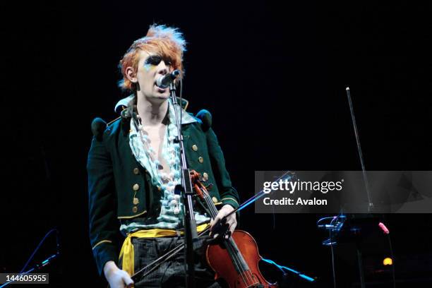 Patrick Wolf in concert performing live at the Manchester Apollo, 9th March 2007.; 19986 -;