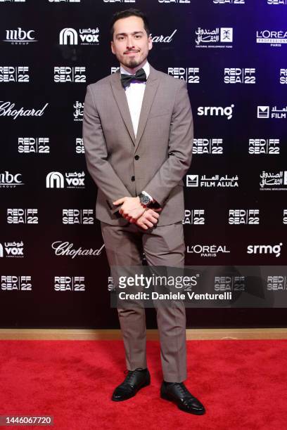 Aymen Khoja attends the Opening Night Gala screening of "What's Love Got To Do With It?" at the Red Sea International Film Festival on December 01,...