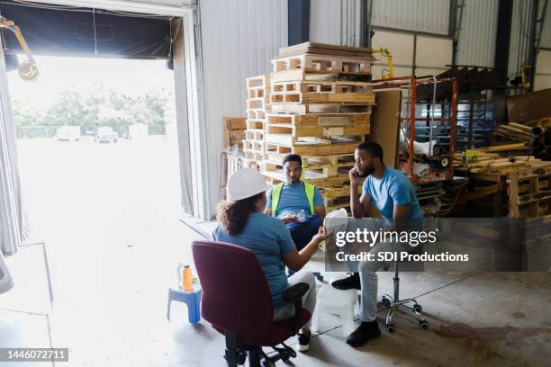 storage room employees sitting - indian food bildbanksfoton och bilder