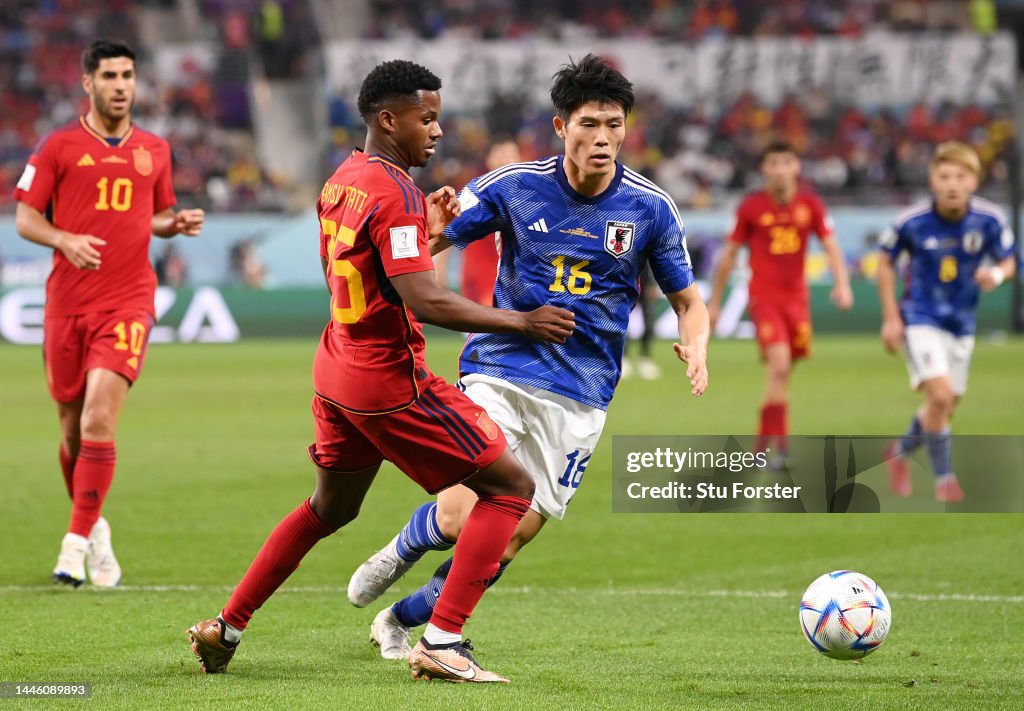 Japan v Spain: Group E - FIFA World Cup Qatar 2022