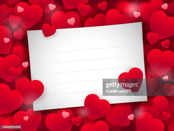 Valentines Day Note Card High-Res Vector Graphic - Getty Images