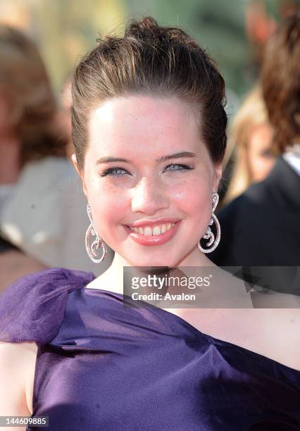 Anna Popplewell attending the European Premiere of 'The Chronicles Of Narnia: Prince Caspian', at the O2 Arena, London.; 19th June 2008 -; Job:46167;