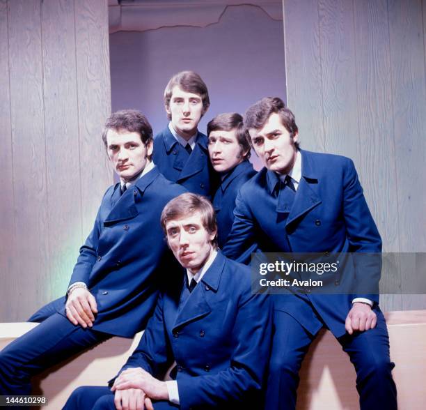 Portrait of English Rock Band The Moody Blues, Among their innovations was a fusion with classical music, most notably in their 1967 album Days of...