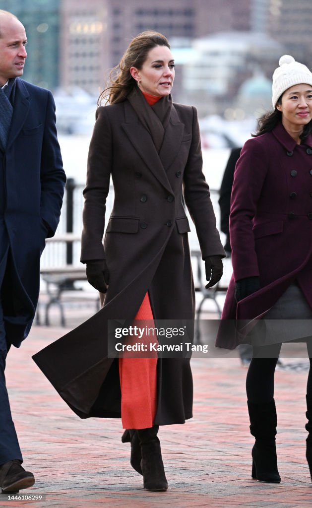 The Prince And Princess Of Wales Visit Boston - Day 2