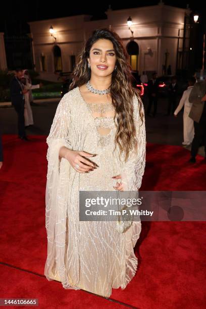 Priyanka Chopra attends the Opening Night Gala screening of "What's Love Got To Do With It?" at the Red Sea International Film Festival on December...