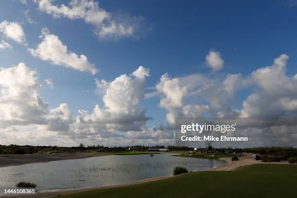 General view of the 17th hole during the first round of the Hero World Challenge at Albany Golf Course on December 01, 2022 in Nassau, Bahamas.