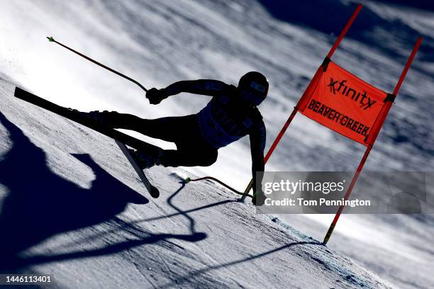 Atle Lie McGrath of Team Norway skis the Birds of Prey race course during the Audi FIS Alpine Ski World Cup Men's Downhill Training at Beaver Creek...