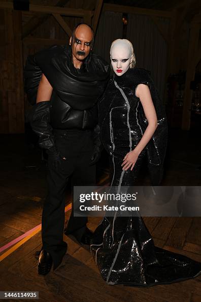 Fagsteven Raj Steven Raj and Hannah Dalton of Fecal Matter arrive at Soho Farmhouse ...