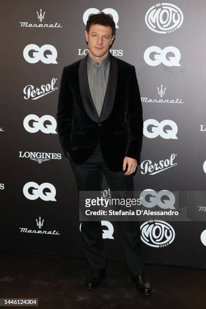Andrea Bosca attends the "GQ Men Of The Year" Red Carpet at Palazzo Serbelloni on December 01, 2022 in Milan, Italy.