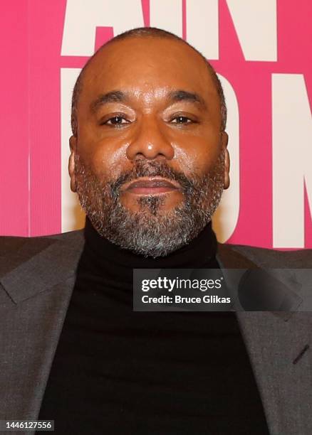 Producer Lee Daniels poses at the opening night of the new play "Ain't No Mo'" on Broadway at The Belasco Theatre on December 1, 2022 in New York...