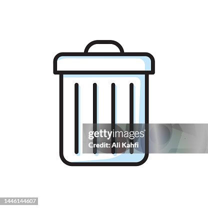 Garbage can icon Garbage can icon