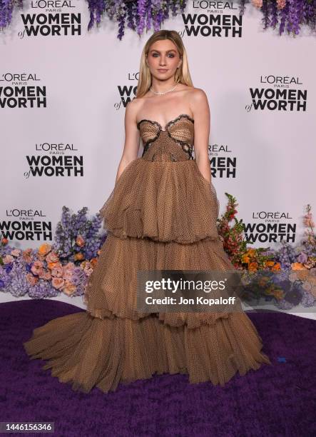 Anna Sitar attends L'Oréal Paris' Women of Worth Celebration at The Ebell Club of Los Angeles on December 01, 2022 in Los Angeles, California.
