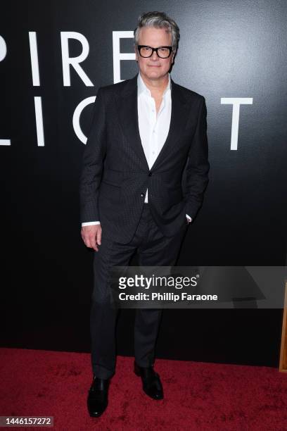 Colin Firth attends the Los Angeles premiere of Searchlight Pictures "Empire of Light" at Samuel Goldwyn Theater on December 01, 2022 in Beverly...