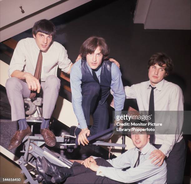 The Kinks in August 1964.;