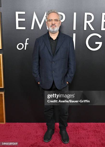 Sam Mendes attends the Los Angeles Premiere of Searchlight Pictures "Empire of Light" at Samuel Goldwyn Theater on December 01, 2022 in Beverly...