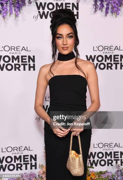 Marjan Tabibzada attends L'Oréal Paris' Women Of Worth Celebration at The Ebell Club of Los Angeles on December 01, 2022 in Los Angeles, California.