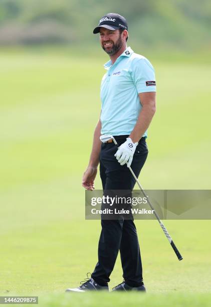 Scott Jamieson of Scotland plays his second shot on the 15th hole during Day Two of the Investec South African Open Championship at Blair Atholl Golf...