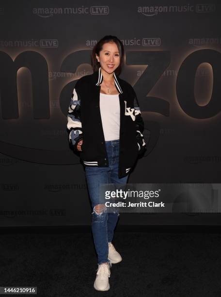 Producer Christie Hsiao attends Amazon Music Live Music Concert Series attends the Amazon Music Live Music Concert Series on December 01, 2022 in Los...