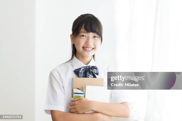 junior high school student portrait - female high school student 個照片及圖片檔