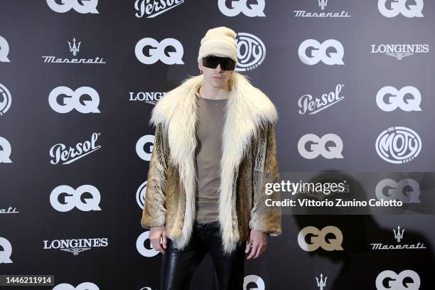 Antonio Pulvirenti attends the "GQ Men Of The Year" Red Carpet at Palazzo Serbelloni on December 01, 2022 in Milan, Italy.