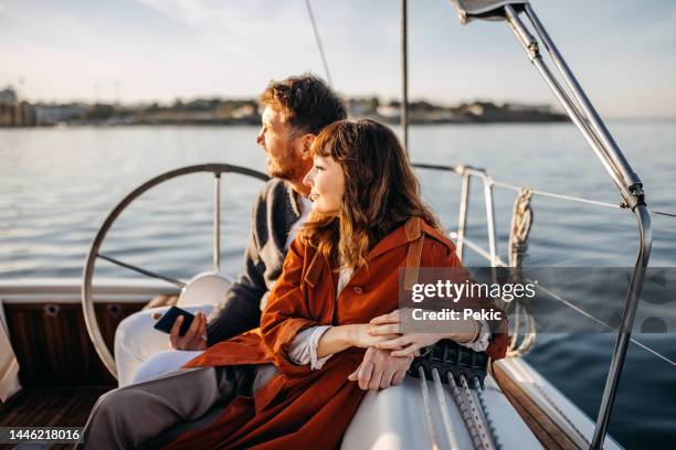 i love you the most - luxury boat stockfoto's en -beelden