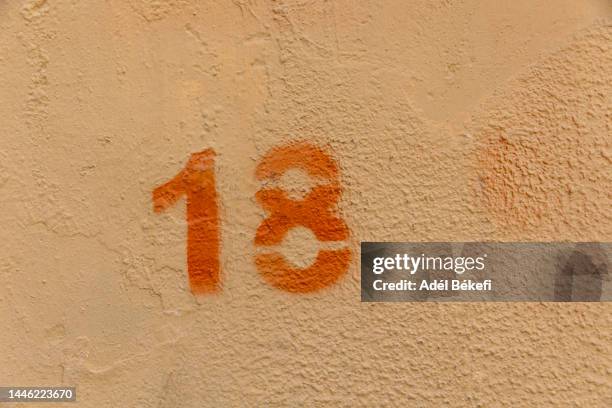 18 Address Numbers 1,311 House Address Numbers Stock Photos, High-Res Pictures, and Images ...
