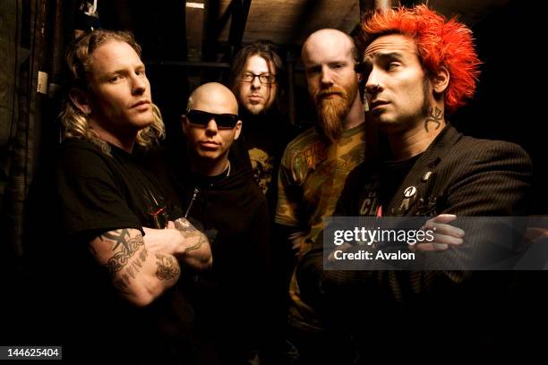 Portraits of the band Stone Sour, shot in London. ; 9th November 2006; Job:30406; Ref:SBN;