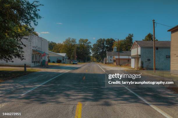 view of vine street new haven illinois - new haven bildbanksfoton och bilder