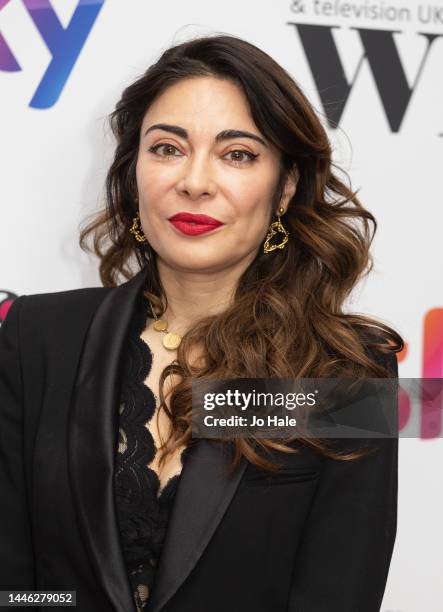 Ramita Navai arrives at the "Sky Women In Film And TV Awards" 2022 at London Hilton on December 02, 2022 in London, England.