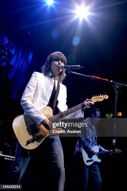 The Pretenders with singer Chrissie Hynde performing live at KOKO, Camden, London.; 7th April 2006; Job : 11183;