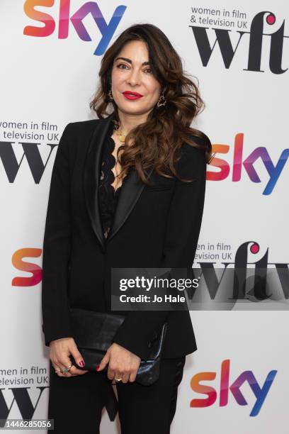 Ramita Navai arrives at the "Sky Women In Film And TV Awards" 2022 at London Hilton on December 02, 2022 in London, England.