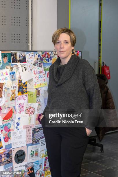 Jess Phillips, Labour MP for Birmingham Yardley in her constituency office on December 1, 2022 in Birmingham, England.