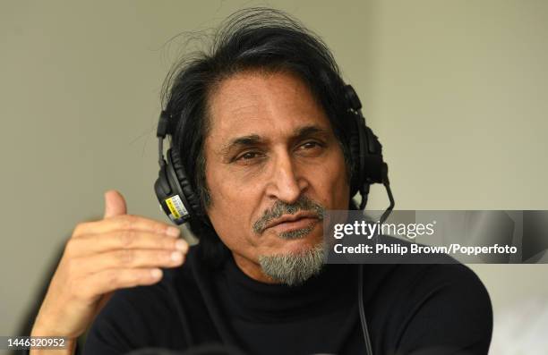 Pakistan Rameez Raja 125 Rameez Raja Photos & High Res Pictures - Getty Images