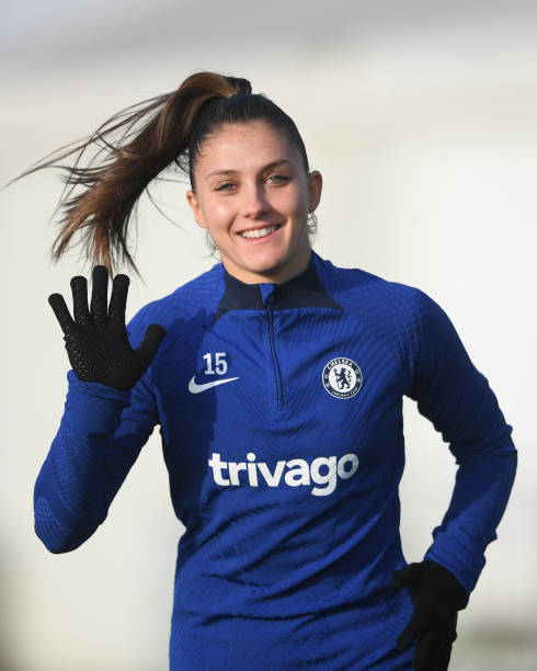 GBR: Chelsea FC Women Training Session