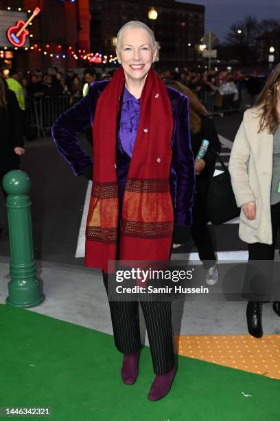 Annie Lennox attends The Earthshot Prize 2022 at MGM Music Hall at Fenway on December 02, 2022 in Boston, Massachusetts.