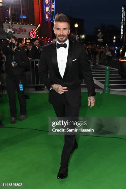 David Beckham attends The Earthshot Prize 2022 at MGM Music Hall at Fenway on December 02, 2022 in Boston, Massachusetts.