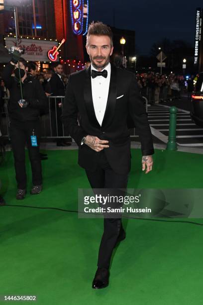 David Beckham attends The Earthshot Prize 2022 at MGM Music Hall at Fenway on December 02, 2022 in Boston, Massachusetts.