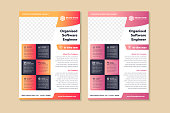 set organized software engineer flyer template