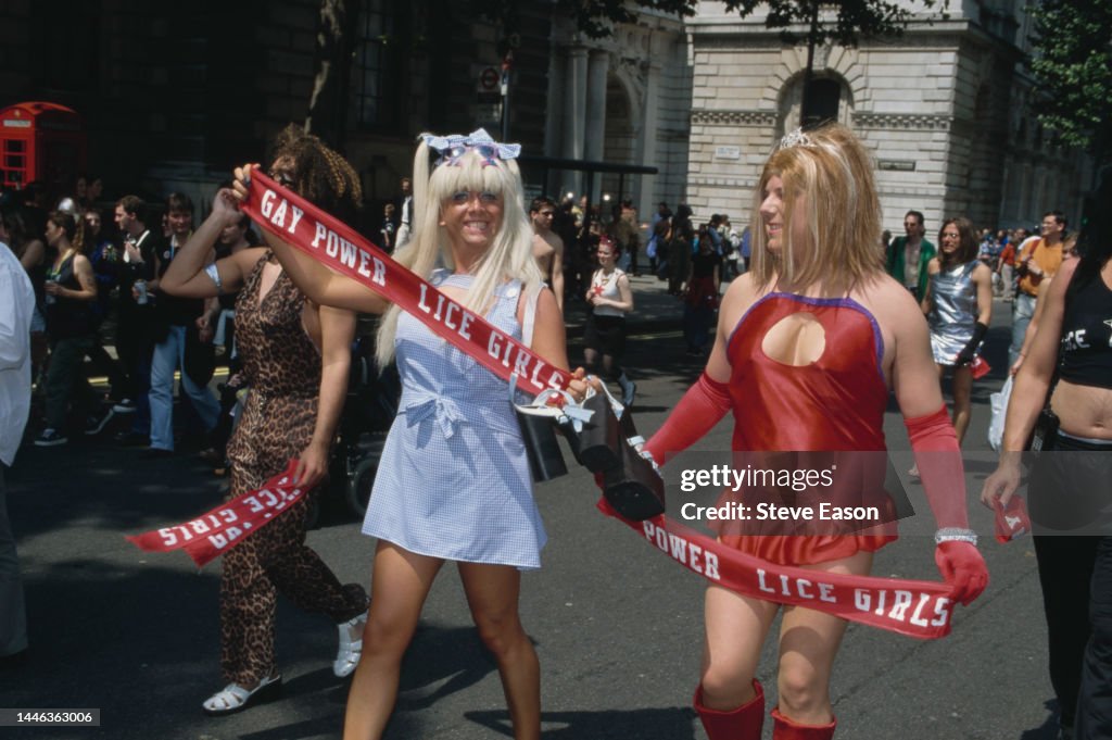 Lice Girls At London LGBT Pride