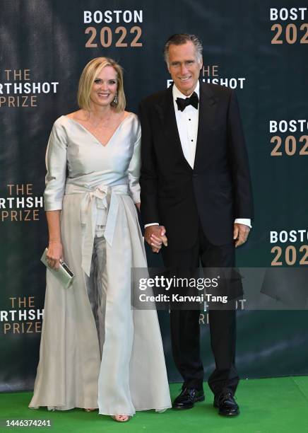 Mitt Romney and Ann Romney attend The Earthshot Prize 2022 at MGM Music Hall at Fenway on December 02, 2022 in Boston, Massachusetts.