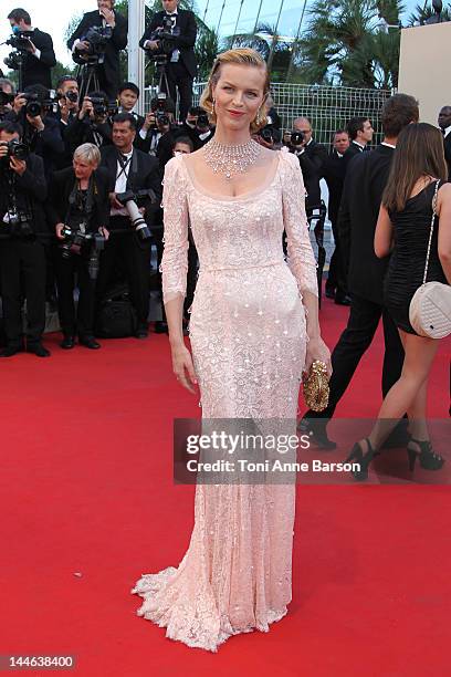 Eva Herzigova attends the Opening Ceremony and 'Moonrise Kingdom' Premiere during the 65th Annual Cannes Film Festival at the Palais des Festivals on...