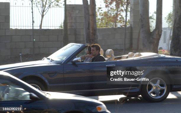 Ben Affleck and Jennifer Lopez are seen on August 01, 2002 in Los Angeles, California.