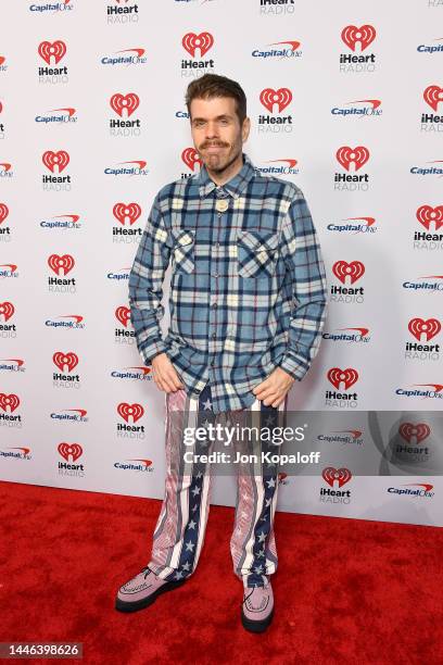 Perez Hilton attends iHeartRadio 102.7 KIIS FM's Jingle Ball 2022 Presented by Capital One at The Kia Forum on December 02, 2022 in Inglewood,...