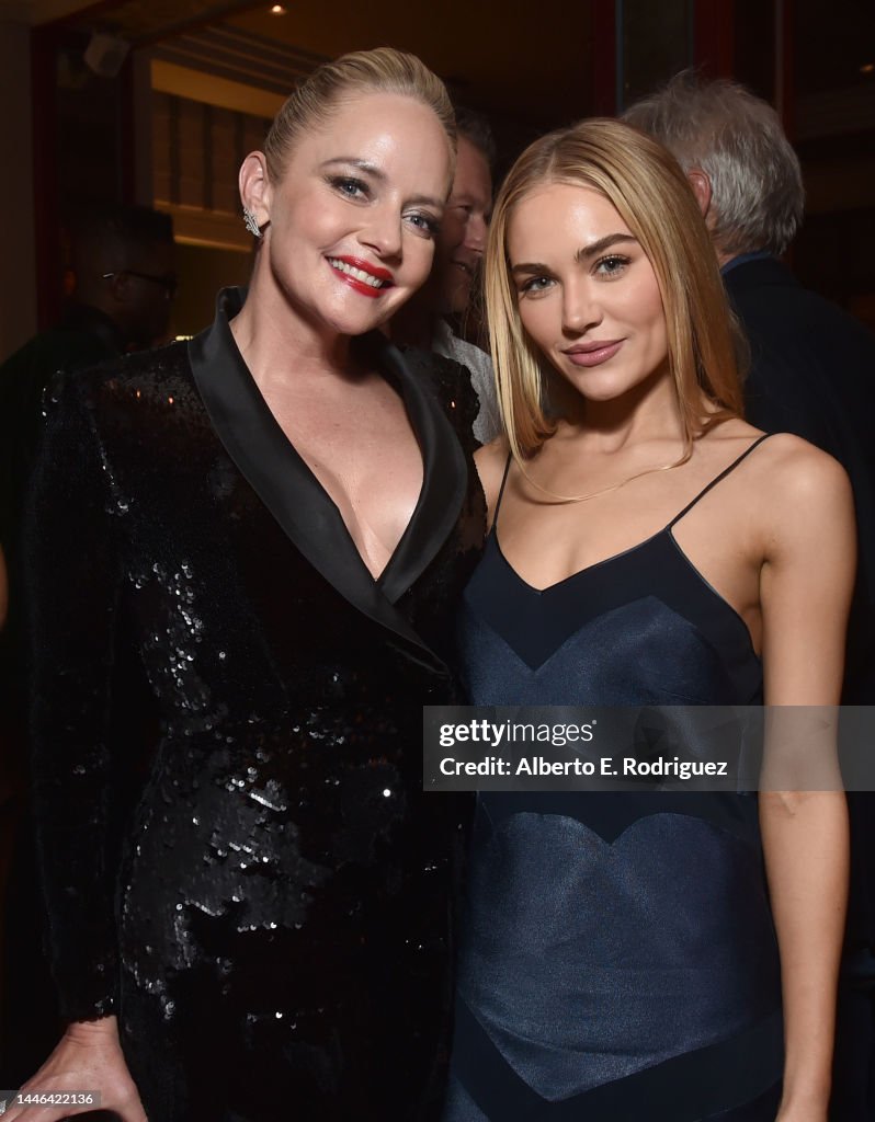 Marley Shelton and Michelle Randolph attend the "1923" LA Premiere