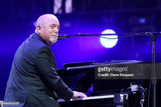 Billy Joel performs at Eden Park on December 03, 2022 in Auckland, New Zealand.