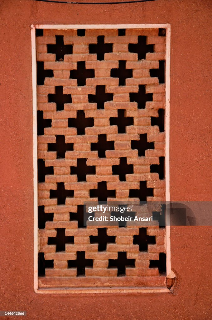 Pattern Brick Window High-Res Stock Photo - Getty Images