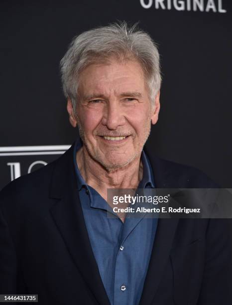 Harrison Ford attends the "1923" LA Premiere Screening & After Party on December 02, 2022 in Los Angeles, California.
